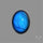 Deep Blue Labradorite Cabochon