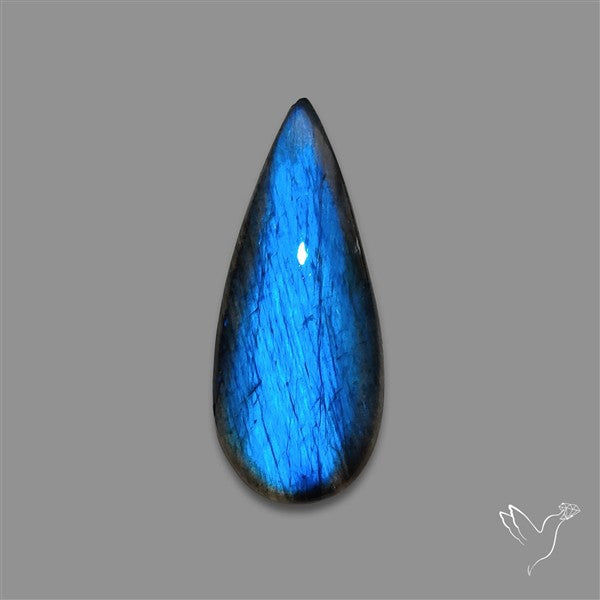 Deep Blue Labradorite Cabochon