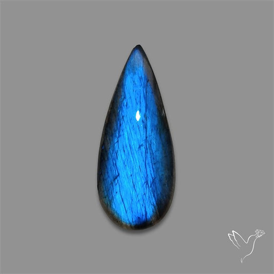 Deep Blue Labradorite Cabochon