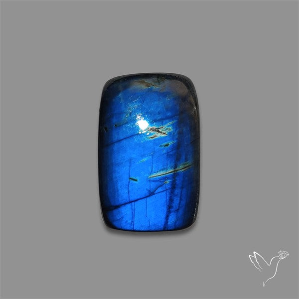 Deep Blue Labradorite Cabochon