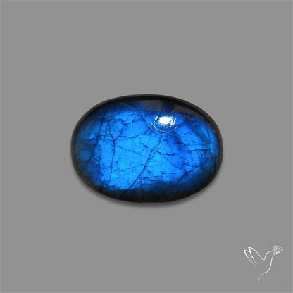 Deep Blue Labradorite Cabochon