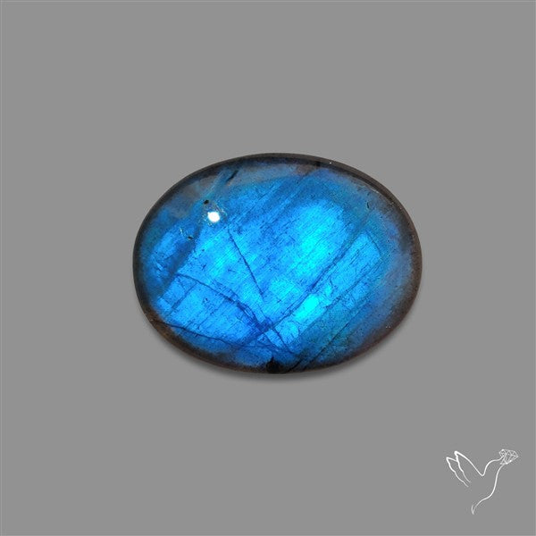 Deep Blue Labradorite Cabochon