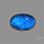 Deep Blue Labradorite Cabochon