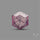 Rare Trapiche Ruby Slice Reddish Purple