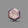 Rare Trapiche Ruby Slice Reddish Purple