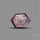 Rare Trapiche Ruby Slice Reddish Purple