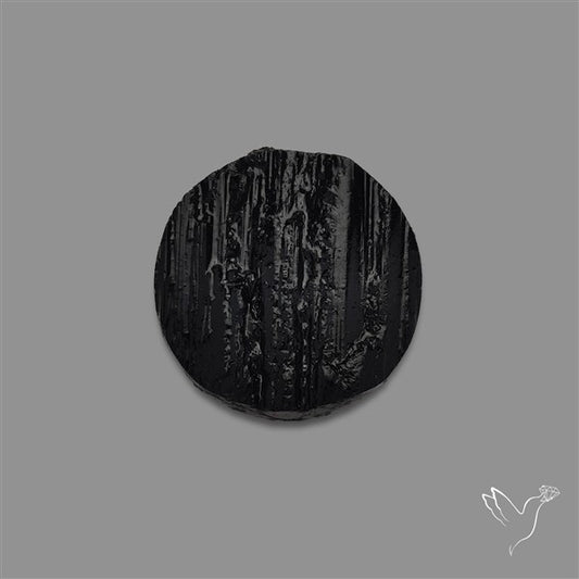 Raw Face Black Tourmaline