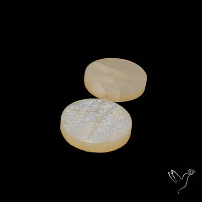 African Blue Moonstone Pair