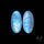 African Blue Moonstone Pair