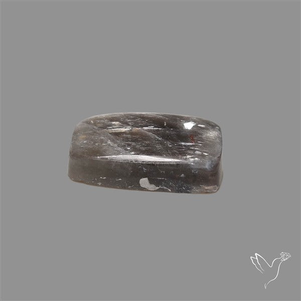 Black Moonstone With Sunstone Inclusions Cabochon