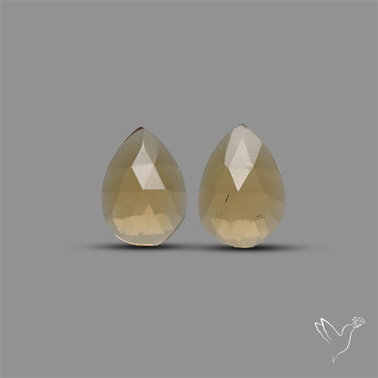Diaspora Glass Color Shifting Pair Rose Cut