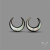 Tahitian Mother Of Pearl Crescents Pair