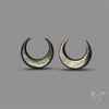 Tahitian Mother Of Pearl Crescents Pair