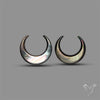 Tahitian Mother Of Pearl Crescents Pair