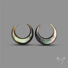 Tahitian Mother Of Pearl Crescents Pair