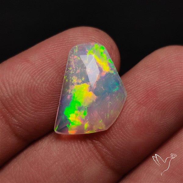 Rose Cut Ethiopian Opal