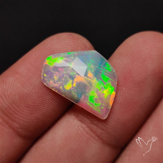 Rose Cut Ethiopian Opal