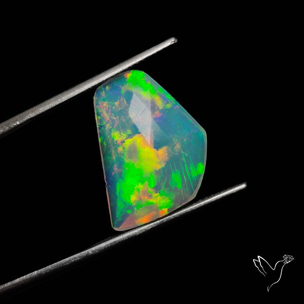 Rose Cut Ethiopian Opal