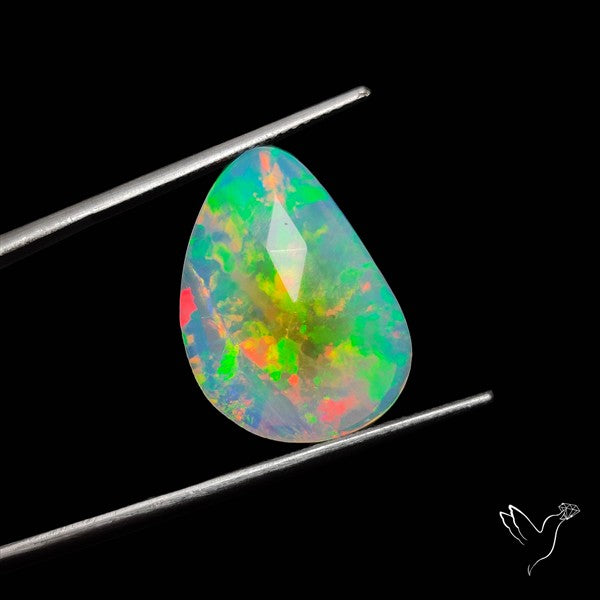 Rose Cut Ethiopian Opal