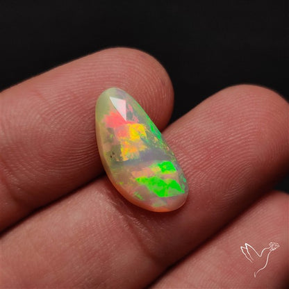 Rose Cut Ethiopian Opal