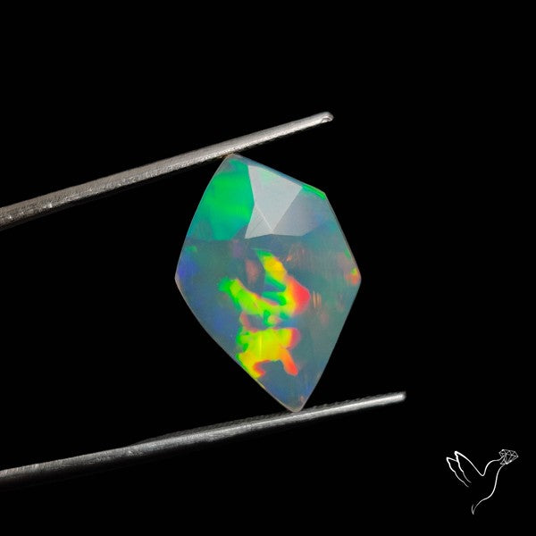 Rose Cut Ethiopian Opal