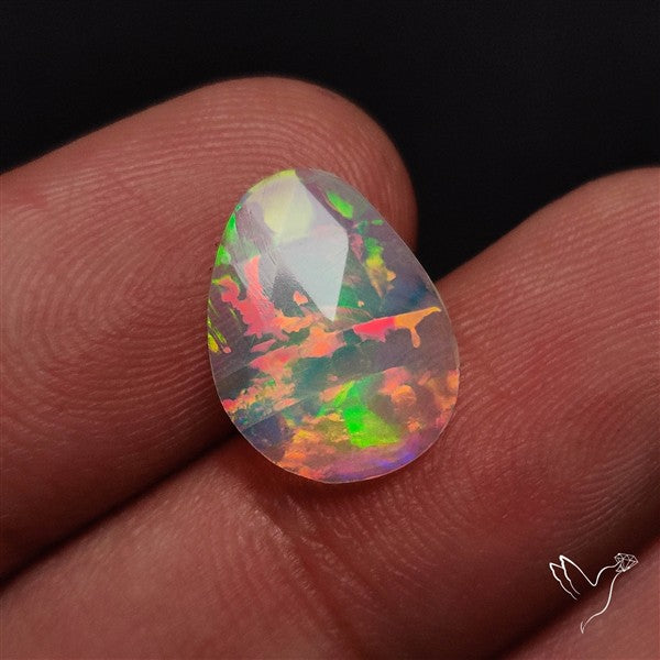 Rose Cut Ethiopian Opal