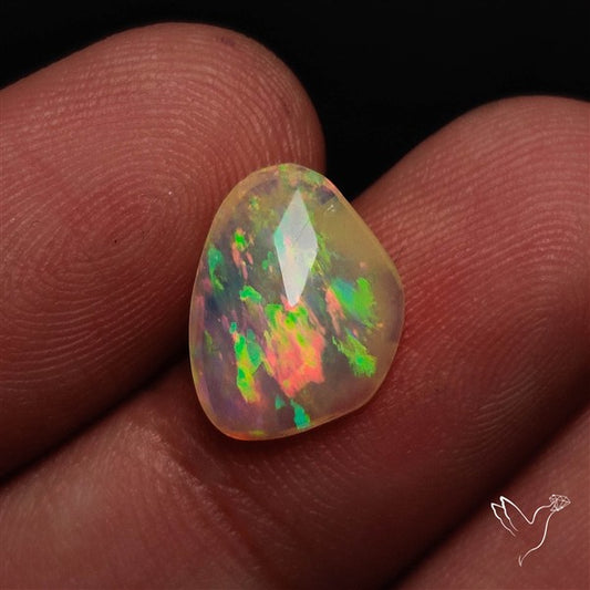 Rose Cut Ethiopian Opal