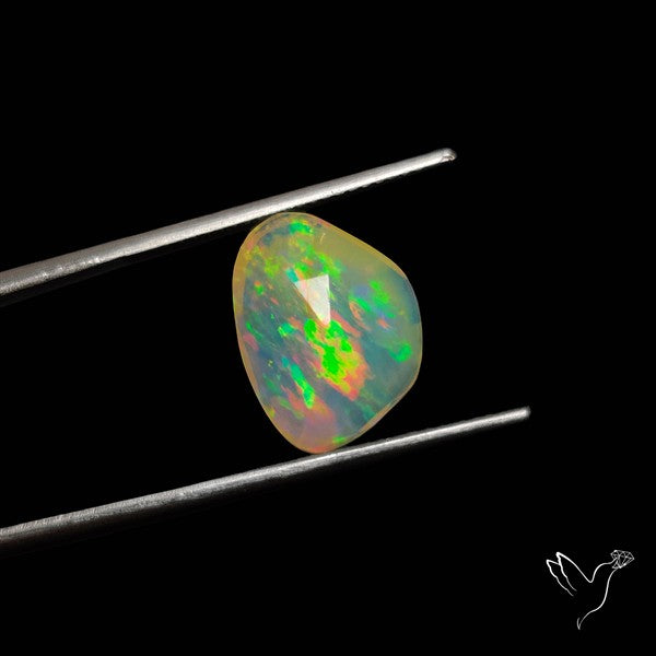 Rose Cut Ethiopian Opal