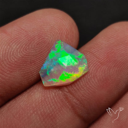 Rose Cut Ethiopian Opal