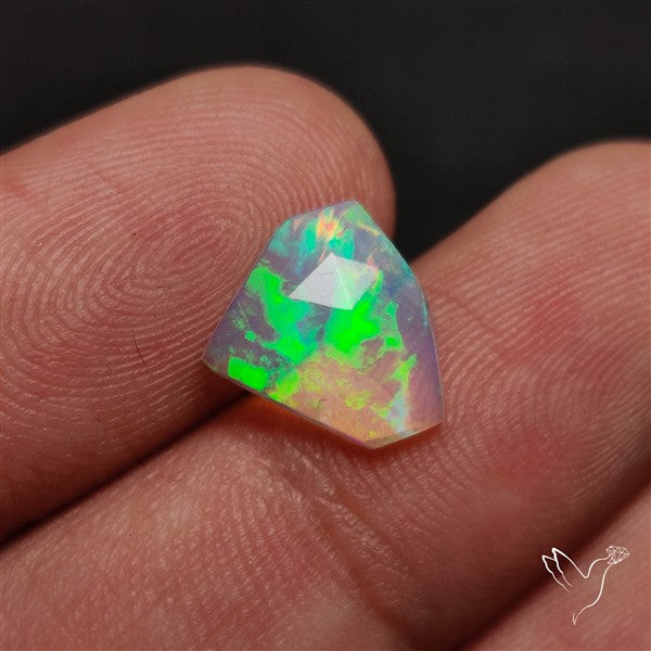 Rose Cut Ethiopian Opal