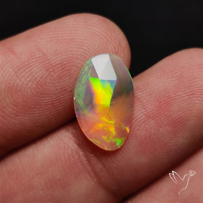 Rose Cut Ethiopian Opal