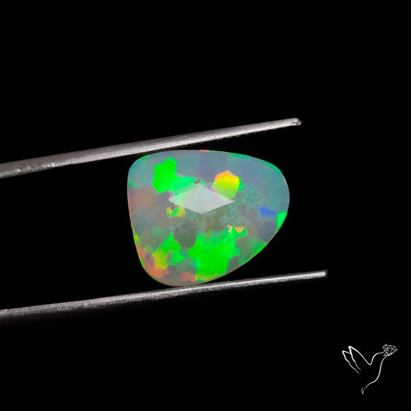 Rose Cut Ethiopian Opal