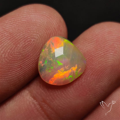 Rose Cut Ethiopian Opal