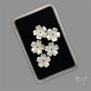 Small Mother Of Pearl Drilled Flowers Lot