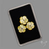 Small Mother Of Pearl Drilled Flowers Lot