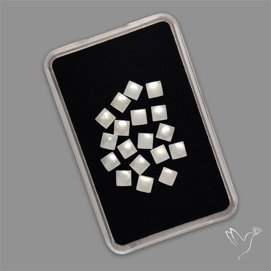 Small Mother Of Pearl Squares Lot