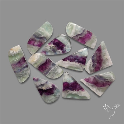 Blue John Fluorites Lot
