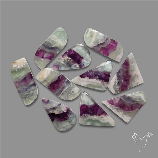Blue John Fluorites Lot