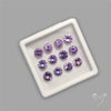 Faceted Brazillian Amethyst Fine Gemstone Set