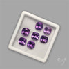 Faceted Brazillian Amethyst Fine Gemstone Set