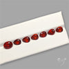 Hessonite Garnet Set Faceted Fine Gemstone Set