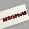 Red Almandine (Pyrope) Garnet Faceted Mozambique Garnet Gemstone Set
