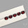 Red Almandine (Pyrope) Garnet Faceted Mozambique Garnet Gemstone Set