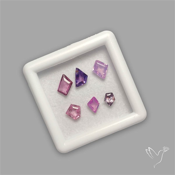 Faceted Pink Spinels Fine Gemstone Set