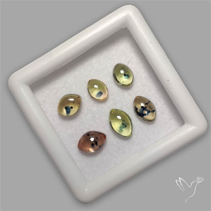 Songea Sapphire Small Cabochons Lot