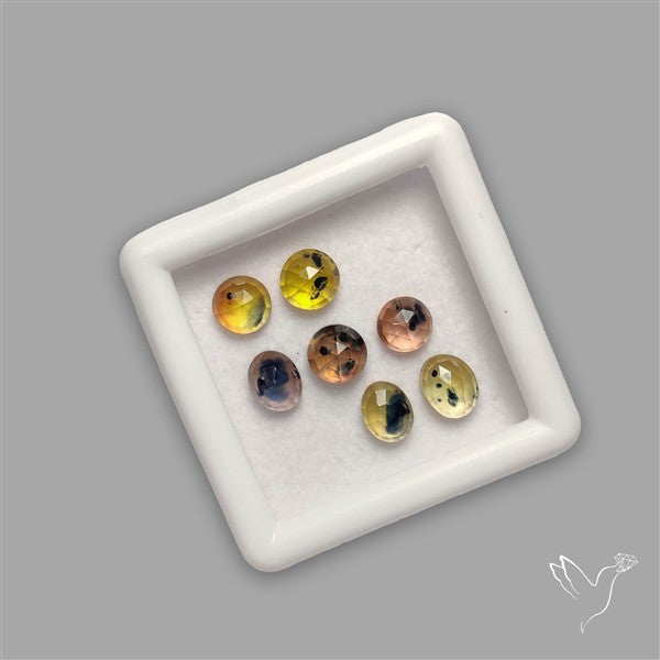 Rose Cut Songea Sapphire Fine Gemstone Lot
