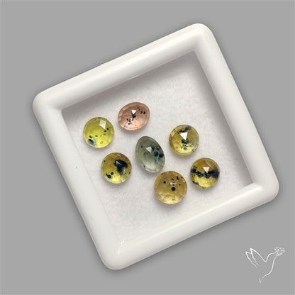 Rose Cut Songea Sapphire Fine Gemstone Lot