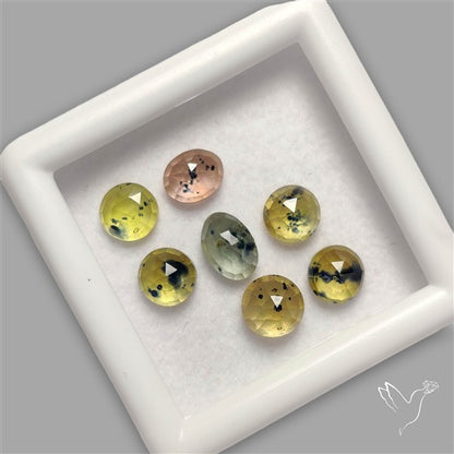 Rose Cut Songea Sapphire Fine Gemstone Lot