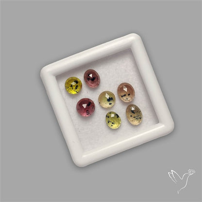 Rose Cut Songea Sapphire Fine Gemstone Lot