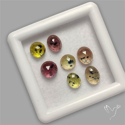 Rose Cut Songea Sapphire Fine Gemstone Lot